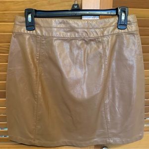 NWT SO Women’s Faux Leather Mini Skirt Large